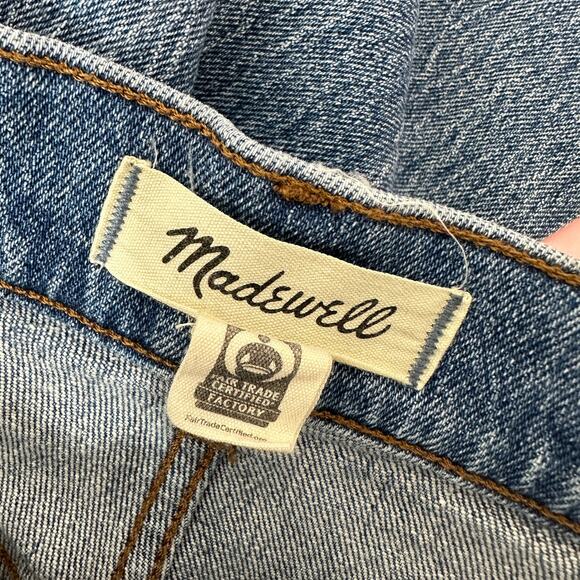 NEW Madewell The Petite 90s Straight Jean Rondell Wash Crease Relaxed US 23 P - Picture 12 of 16